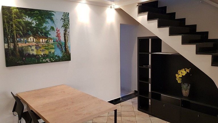 Quarto na vila olímpia A/C SmartTV cama de casal - A02