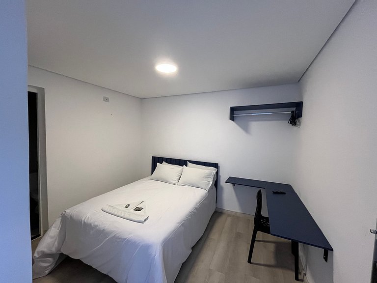 Suíte espaçosa na Vila Olímpia