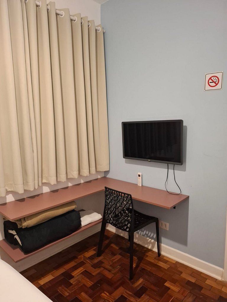 Suíte central na Vila Olímpia - A31