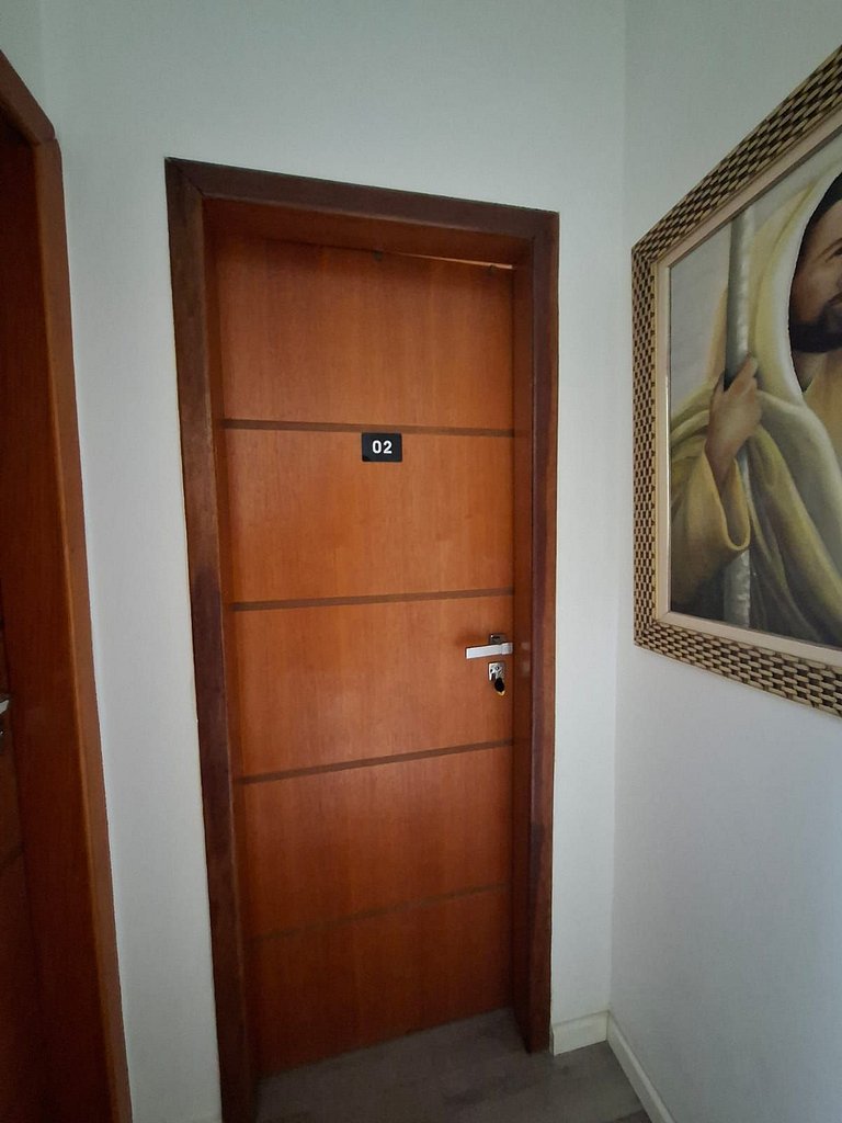 Quarto na vila olímpia A/C SmartTV cama de casal - A02