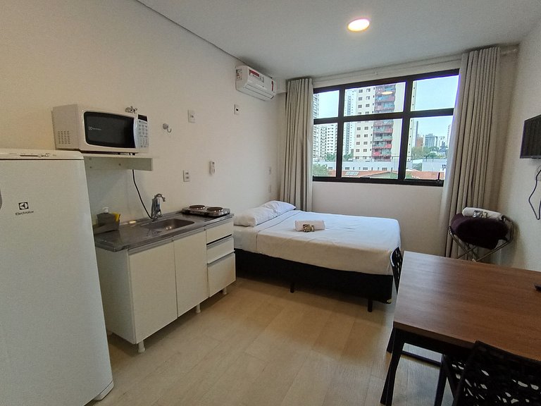 Studio super bem localizado na vila olímpia - A66