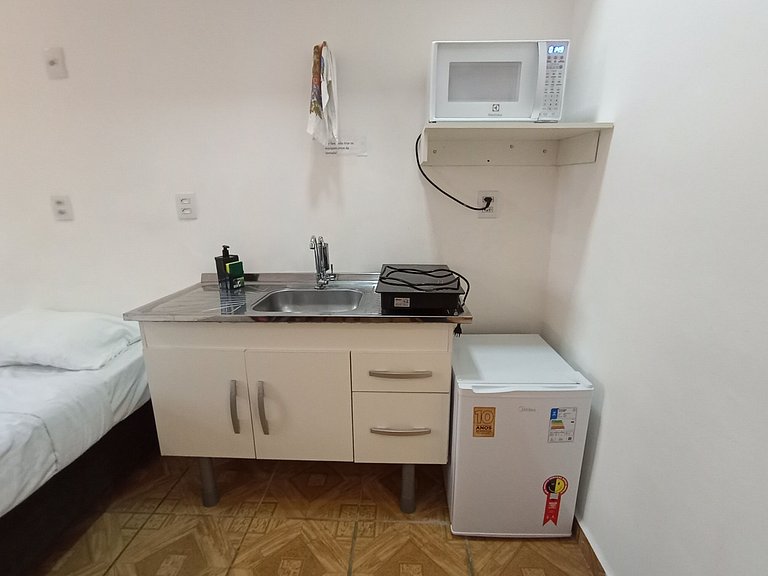 Suíte espaçosa na * Vila Olímpia * Localização 10 - A62