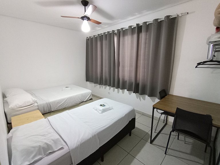 Suíte espaçosa na Vila Olímpia - A55