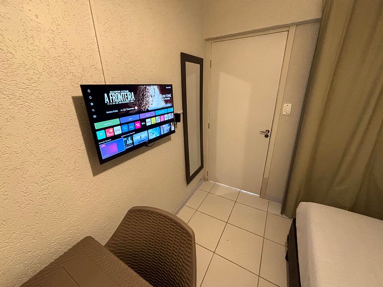 Quarto compacto na Vila Olímpia - A63