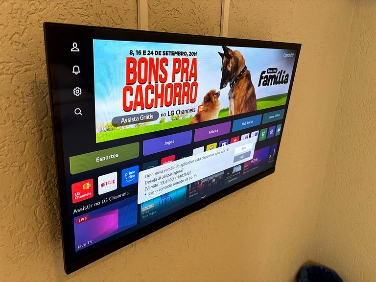Quarto com SmartTV e mesa na Vila Olímpia - A65
